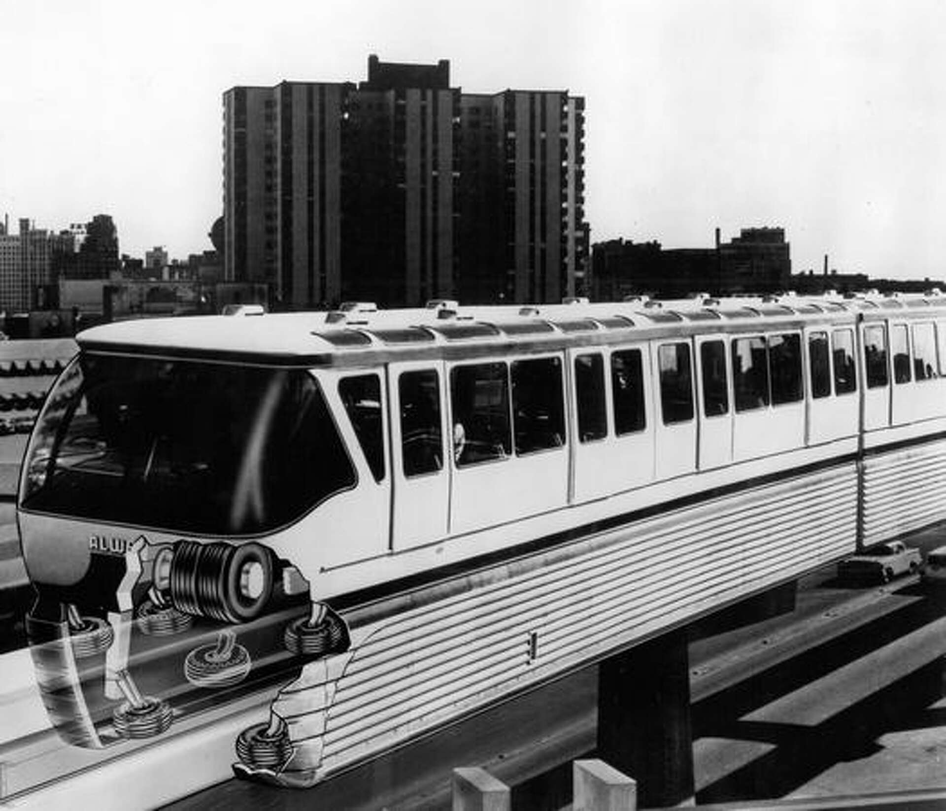 The First Commercial Monorail in America - Photo 1
