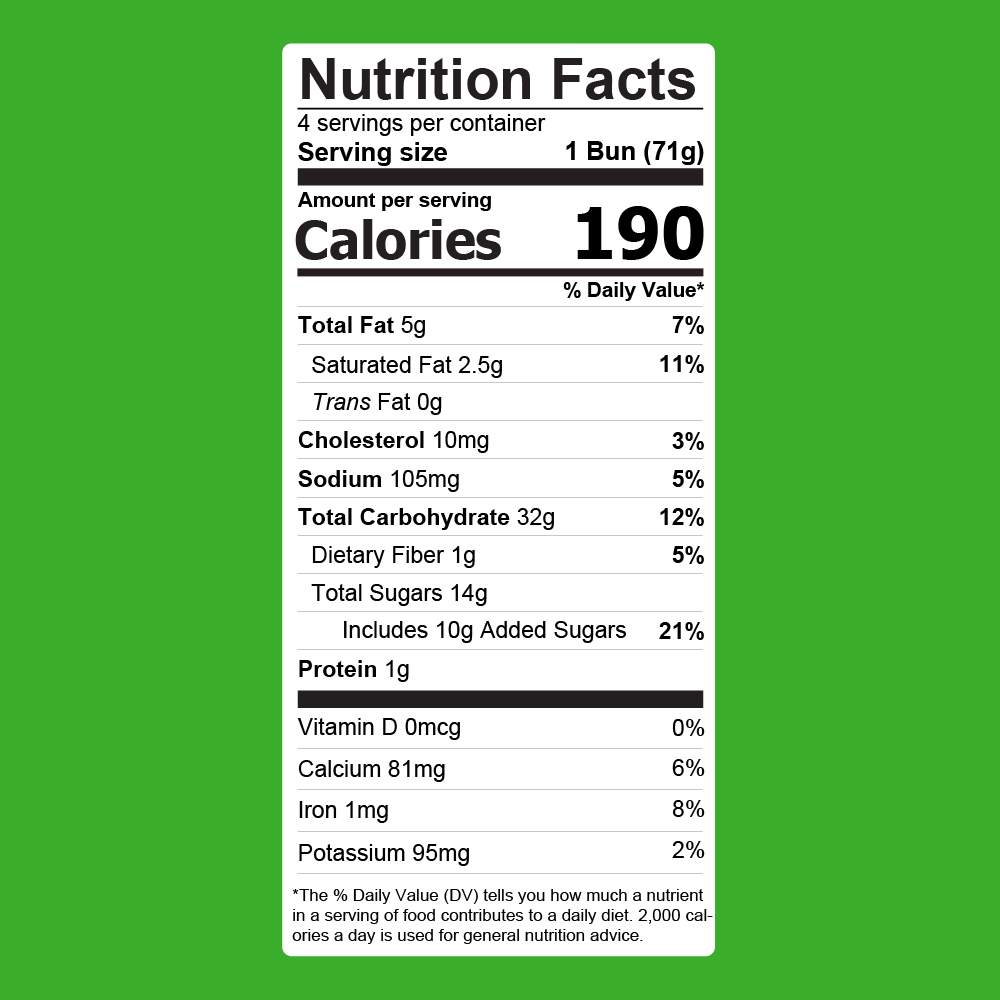 Cinnamon Apple Nutrition Facts