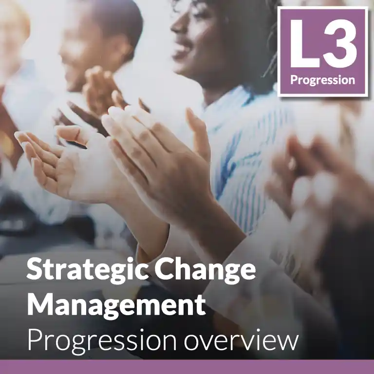 Strategic Change Management - Progression overview (L3 - Emerging)