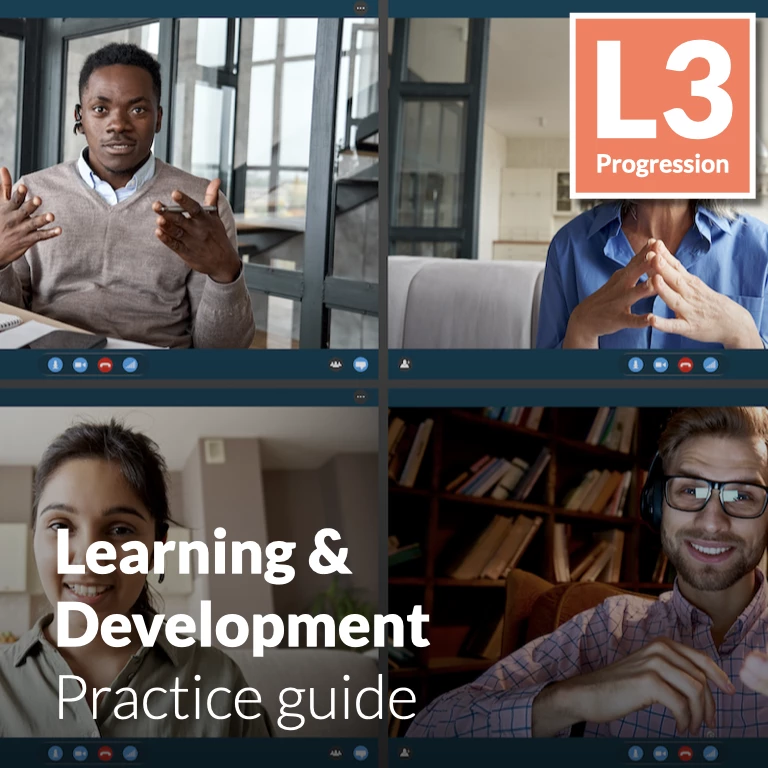 Learning & Development - Practice guide (L3 - Emerging)