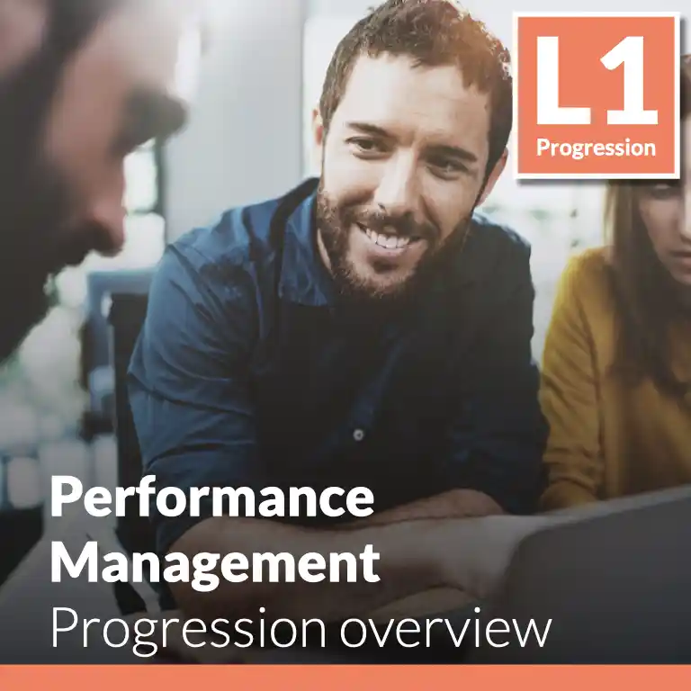 Performance Management - Progression overview (L1 - Core)