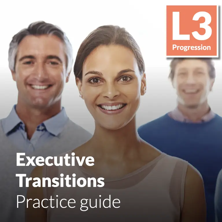 Executive Transitions - Practice guide (L3 - Emerging)