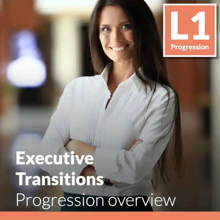 Executive Transitions - Progression overview (L1 - Core)