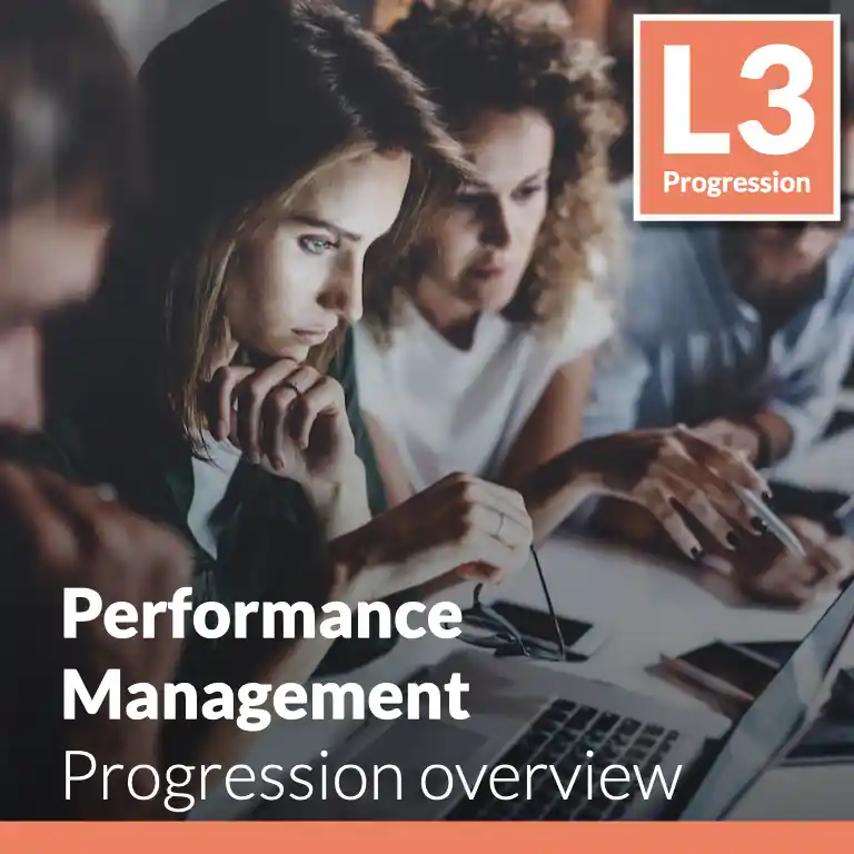 Performance Management - Progression overview (L3 - Emerging)