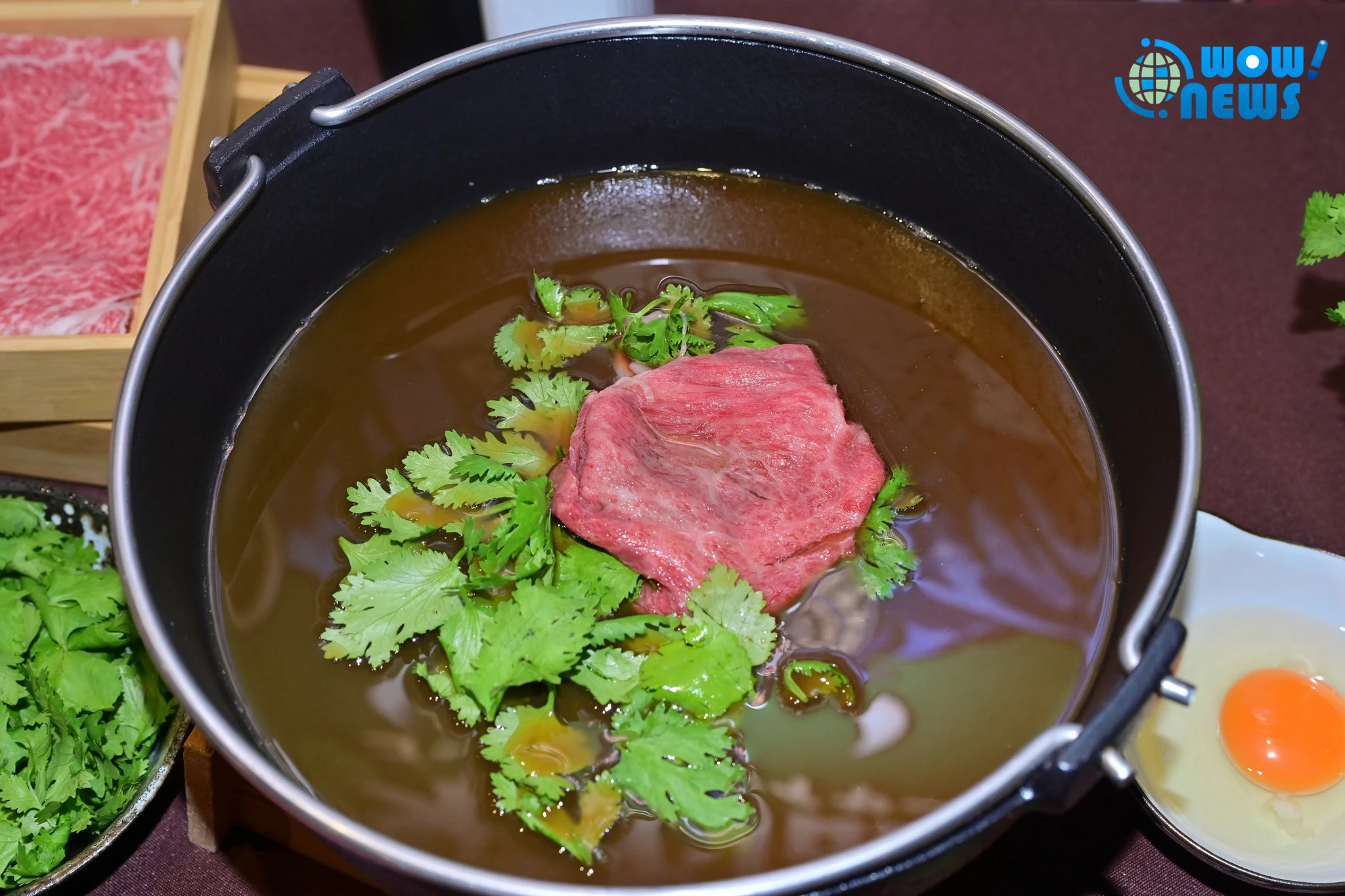 和牛涮推香菜壽喜燒限定登場 澳洲和牛翻轉味蕾體驗 - 照片 1