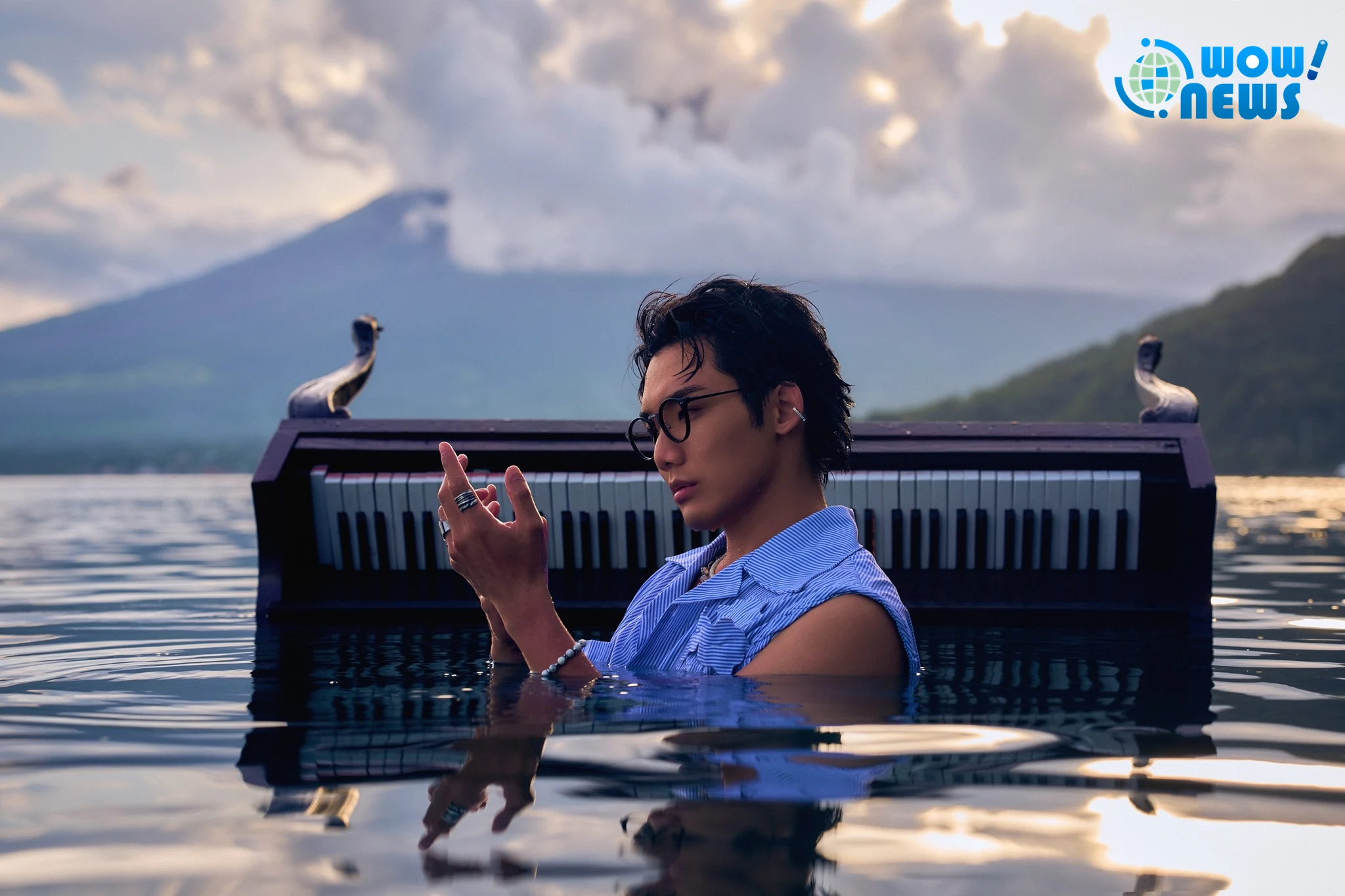 徐暐翔推新歌〈局部多雲〉 赴菲律賓拍MV抱病彈琴 - 照片 1