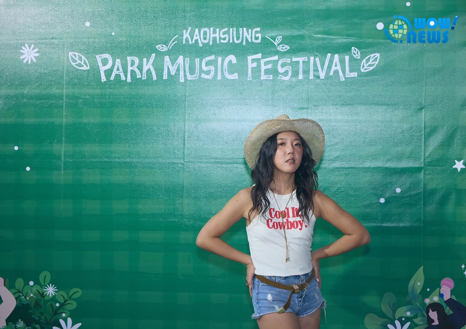 高雄公園音樂節開唱！戴佩妮同框韓星DARA掀熱議 - 照片 3