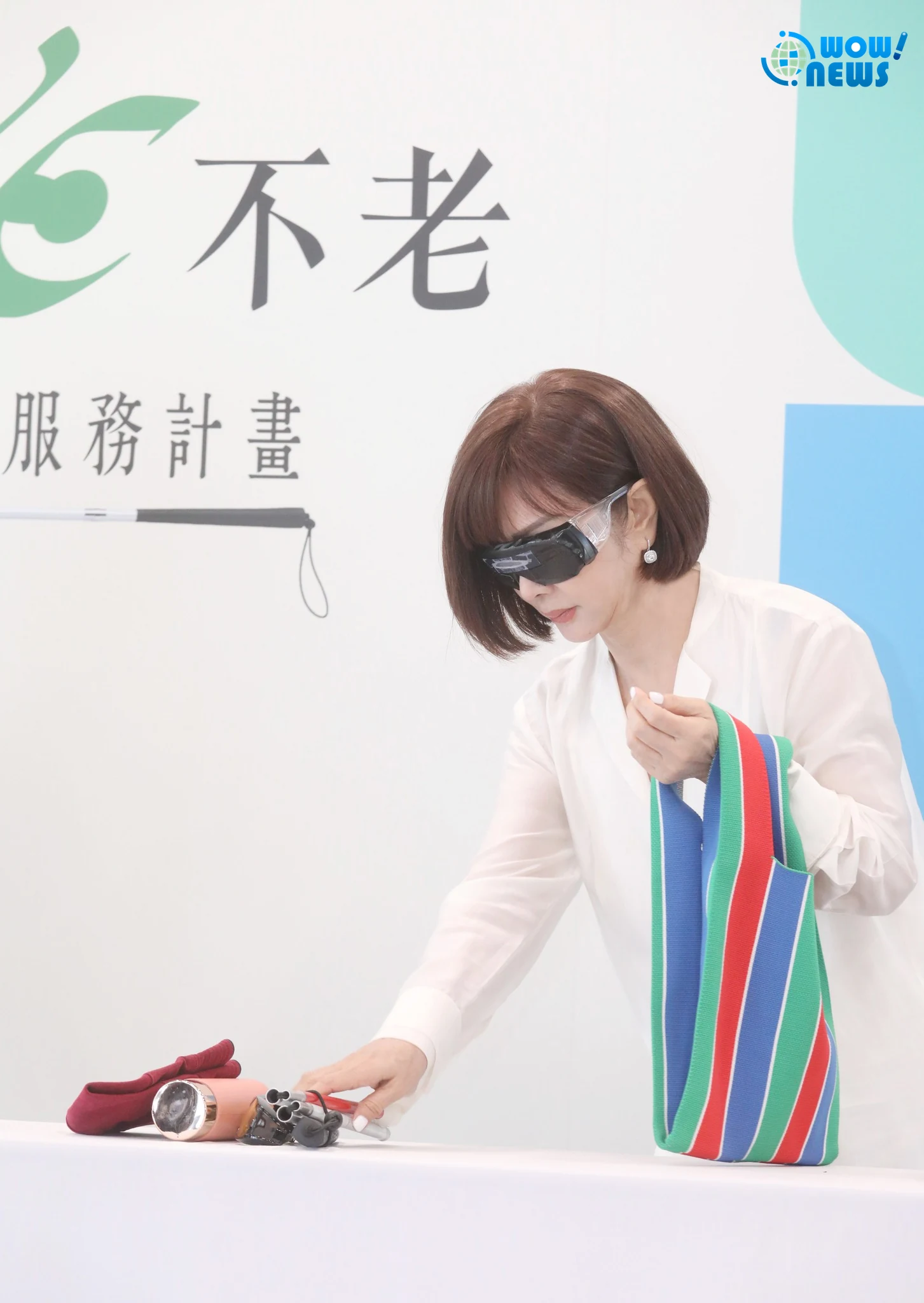 陳美鳳暖捐30萬挺愛盲 自曝拍戲眼花對戲看不清楚 - 照片 5