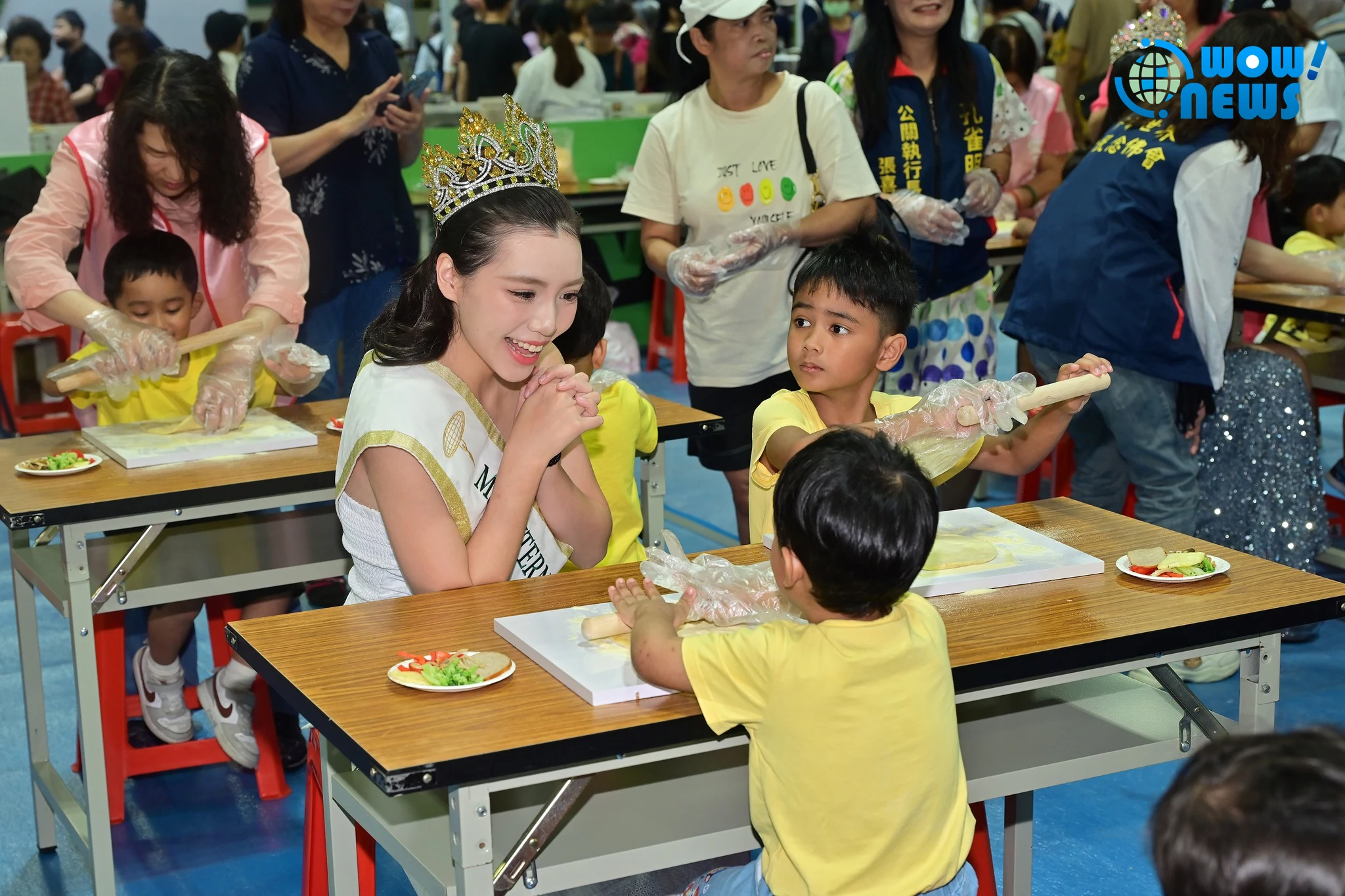 台灣小姐化身公益大使!伴育幼院童手作蔬食披薩傳愛 - 照片 10