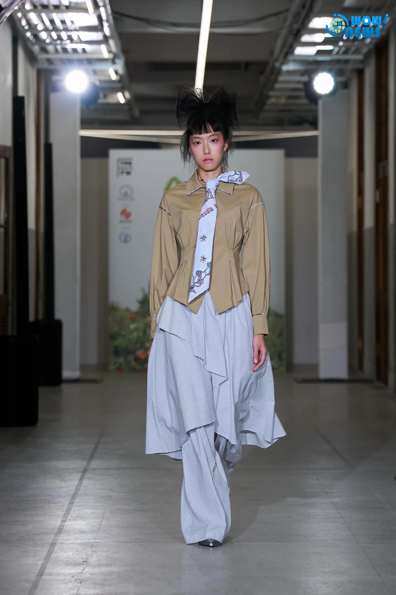王子欣攜手珖藝印花 臺北時裝週展現柔韌英倫美學 - 照片 11