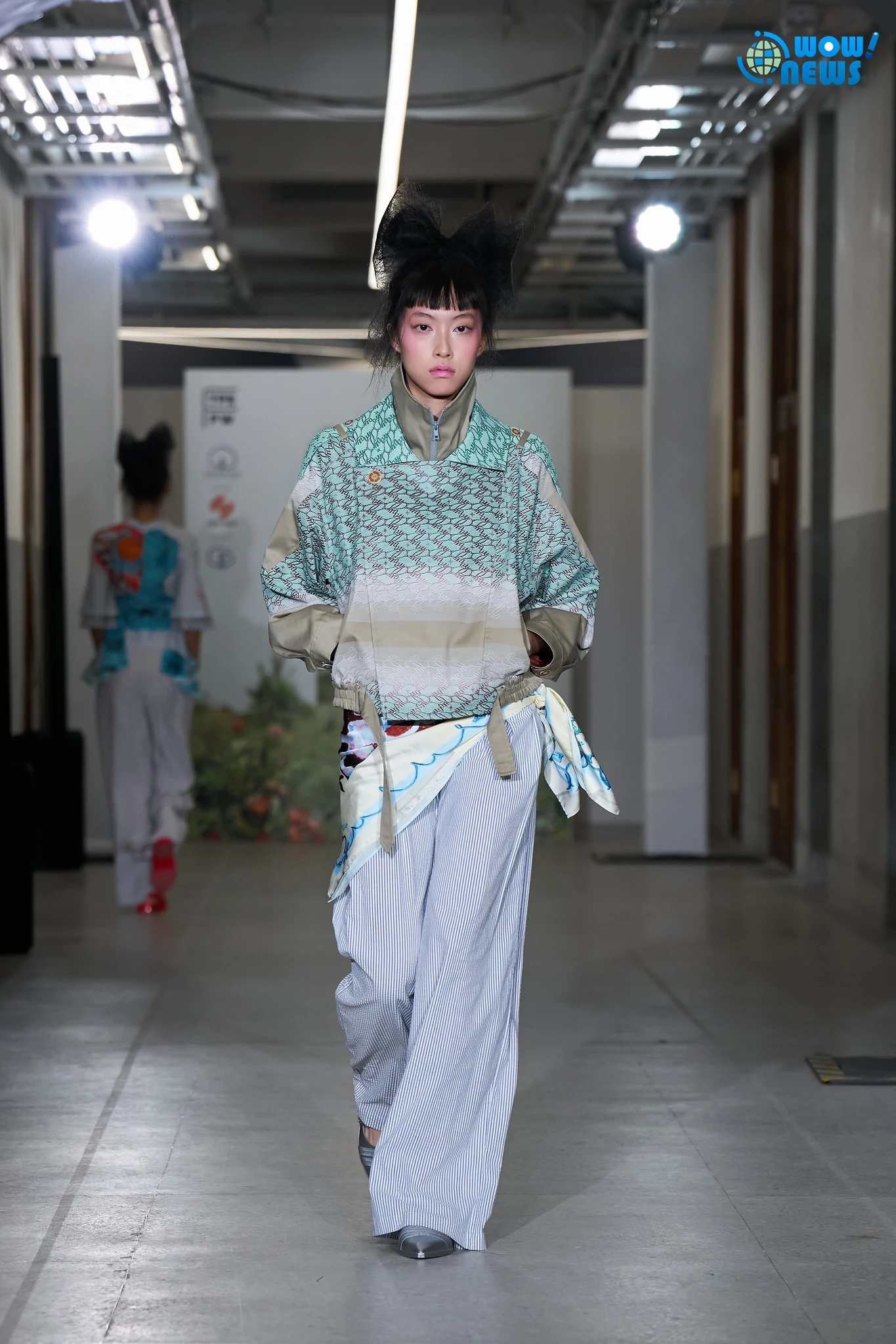 王子欣攜手珖藝印花 臺北時裝週展現柔韌英倫美學 - 照片 24