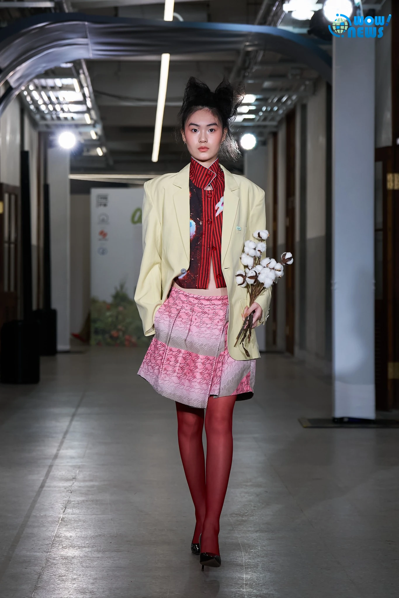 王子欣攜手珖藝印花 臺北時裝週展現柔韌英倫美學 - 照片 4