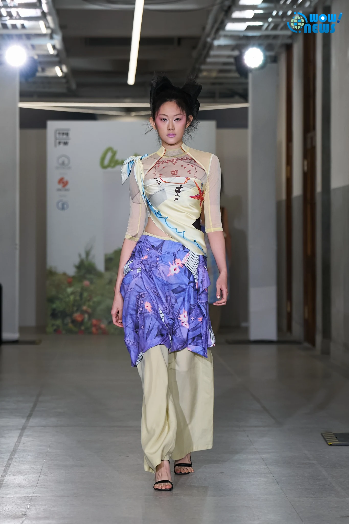 王子欣攜手珖藝印花 臺北時裝週展現柔韌英倫美學 - 照片 8