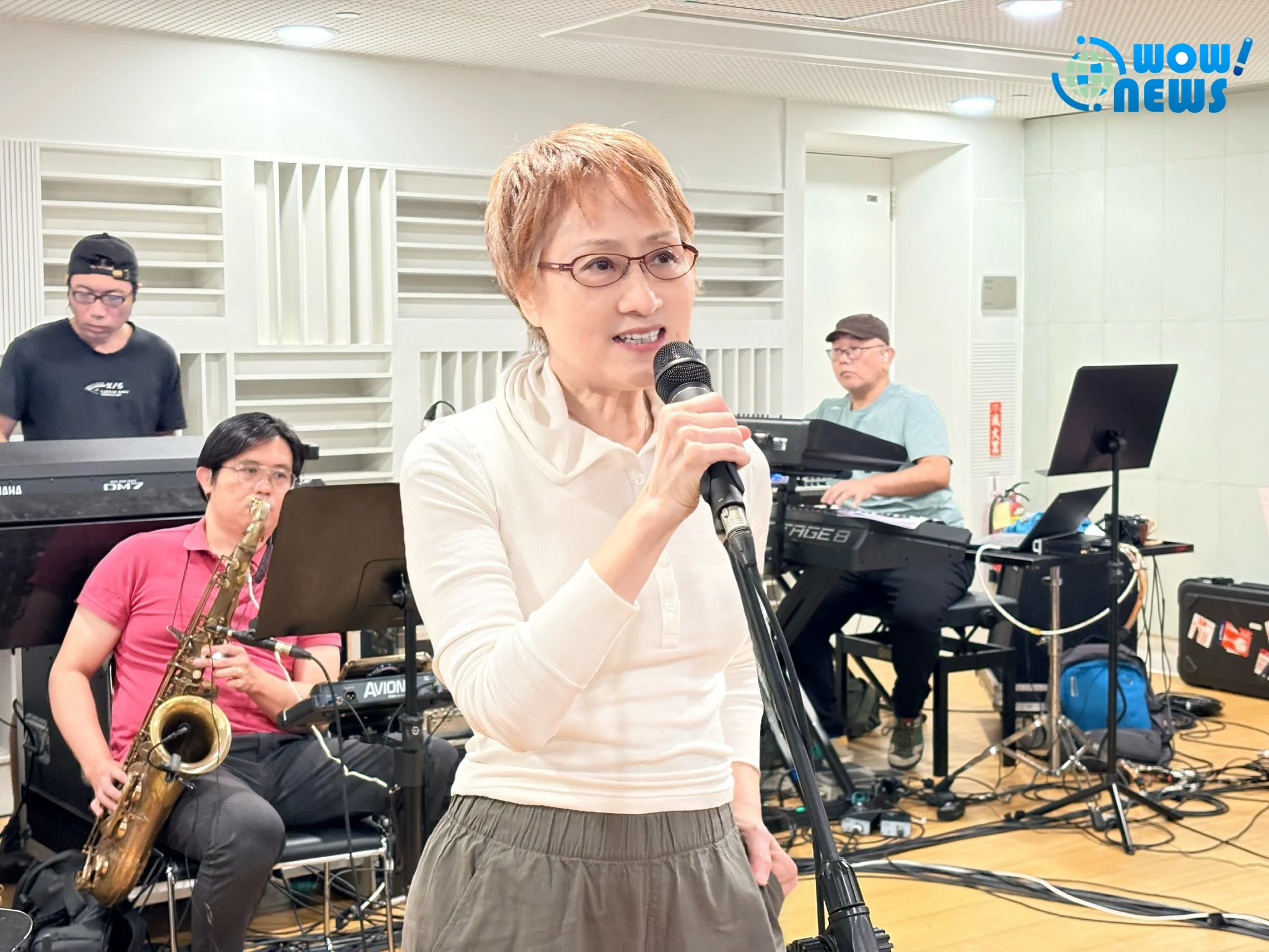 尤雅睽違15年登高流開唱!無畏強颱襲台親赴場勘敬業彩排喊話歌迷 - 照片 4