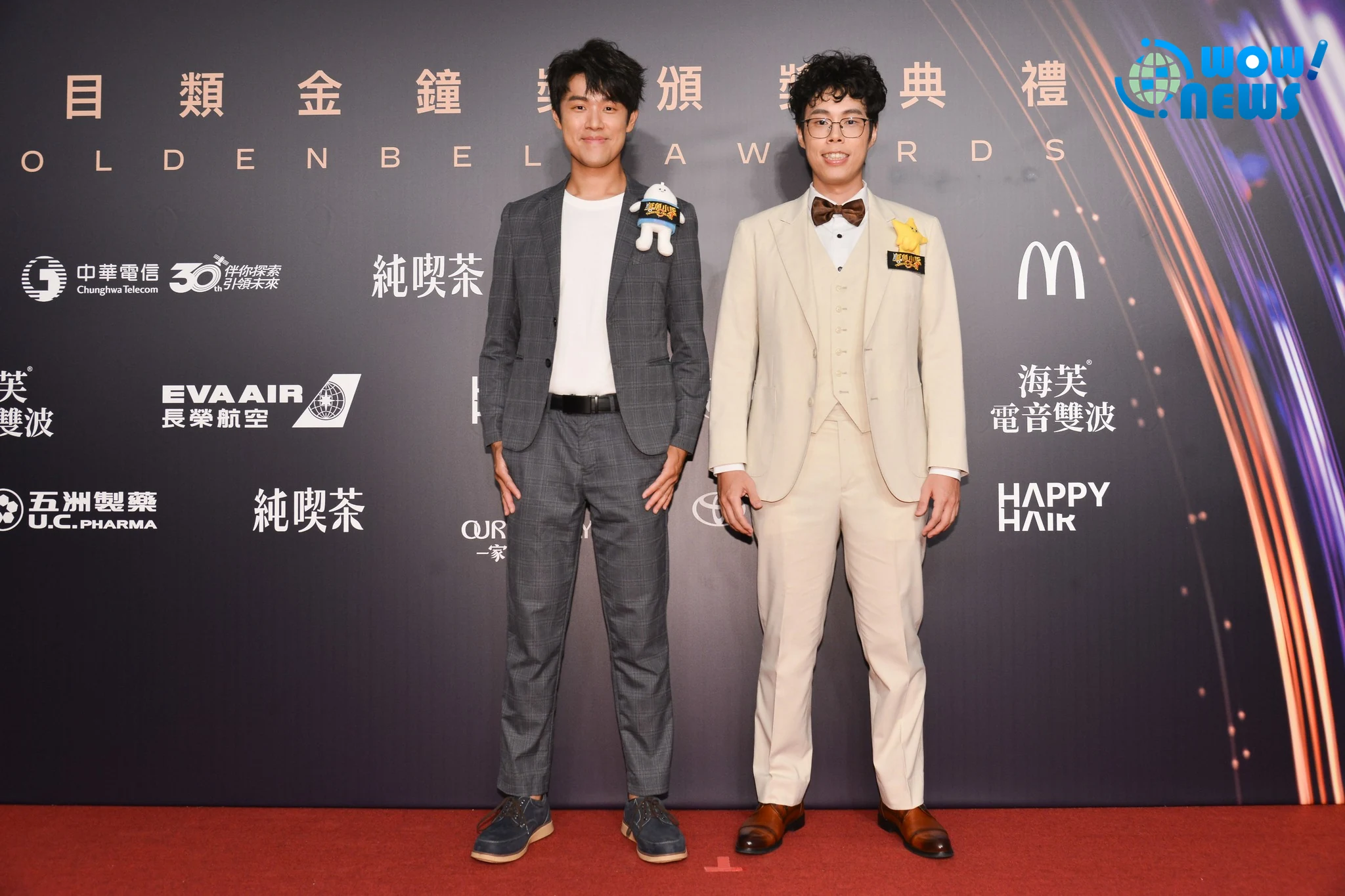 金鐘61／嚴天浩與胡子首角逐兒少主持獎，踏紅毯感動直呼夢想成真 - 照片 2