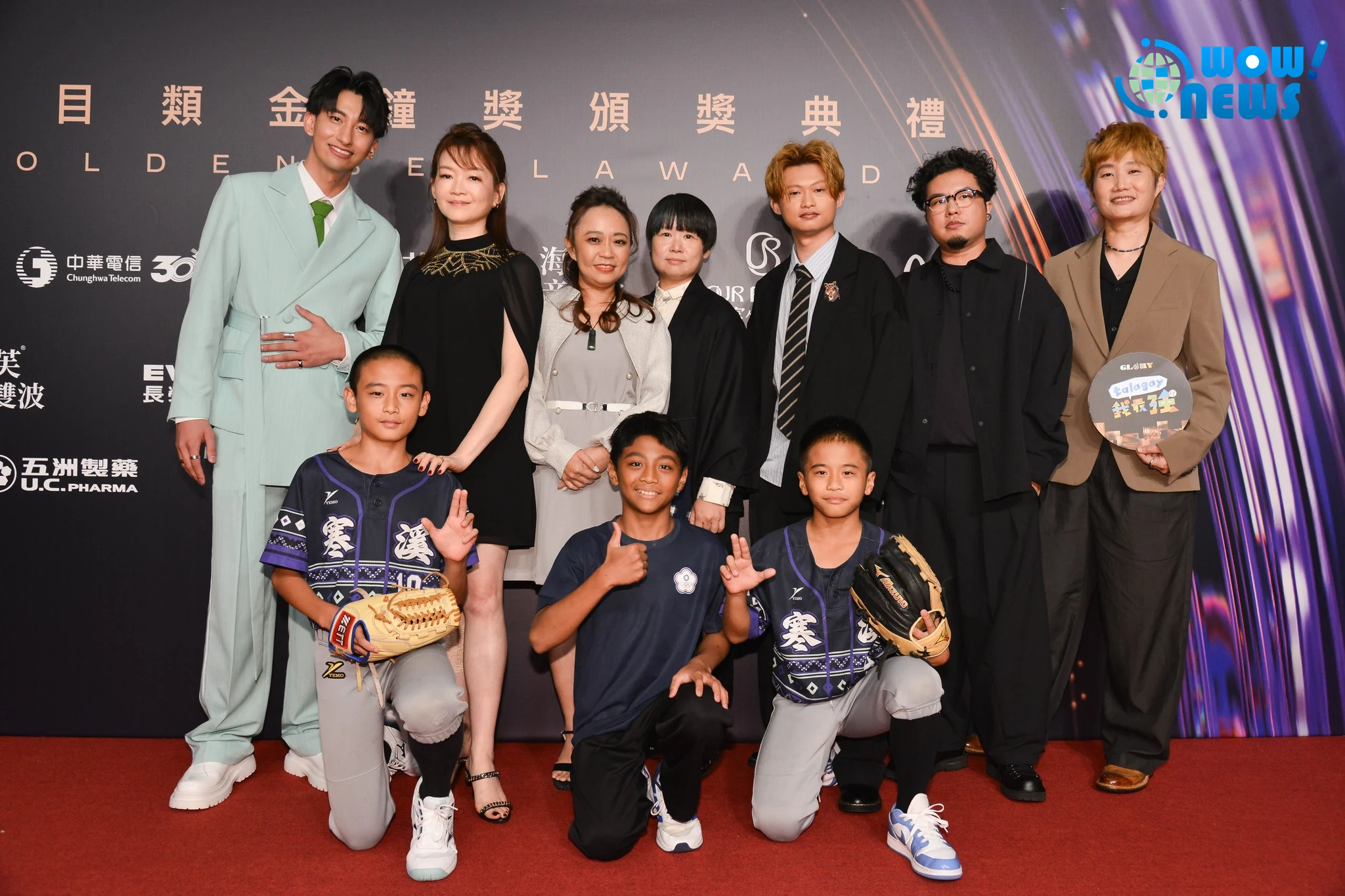 江嘉燕率《talagay 我最強!》亮相金鐘61 獲贈金手套霸氣喊奪獎