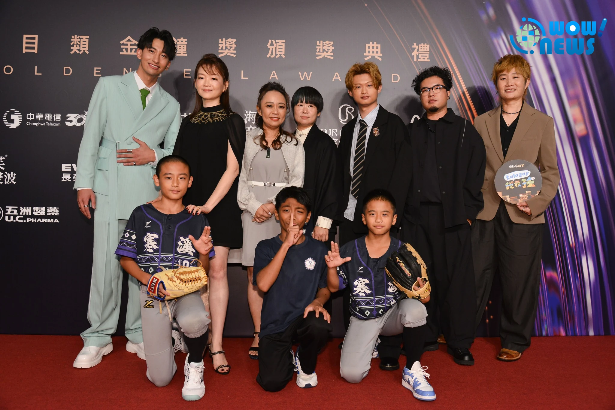 江嘉燕率《talagay 我最強!》亮相金鐘61 獲贈金手套霸氣喊奪獎 - 照片 3