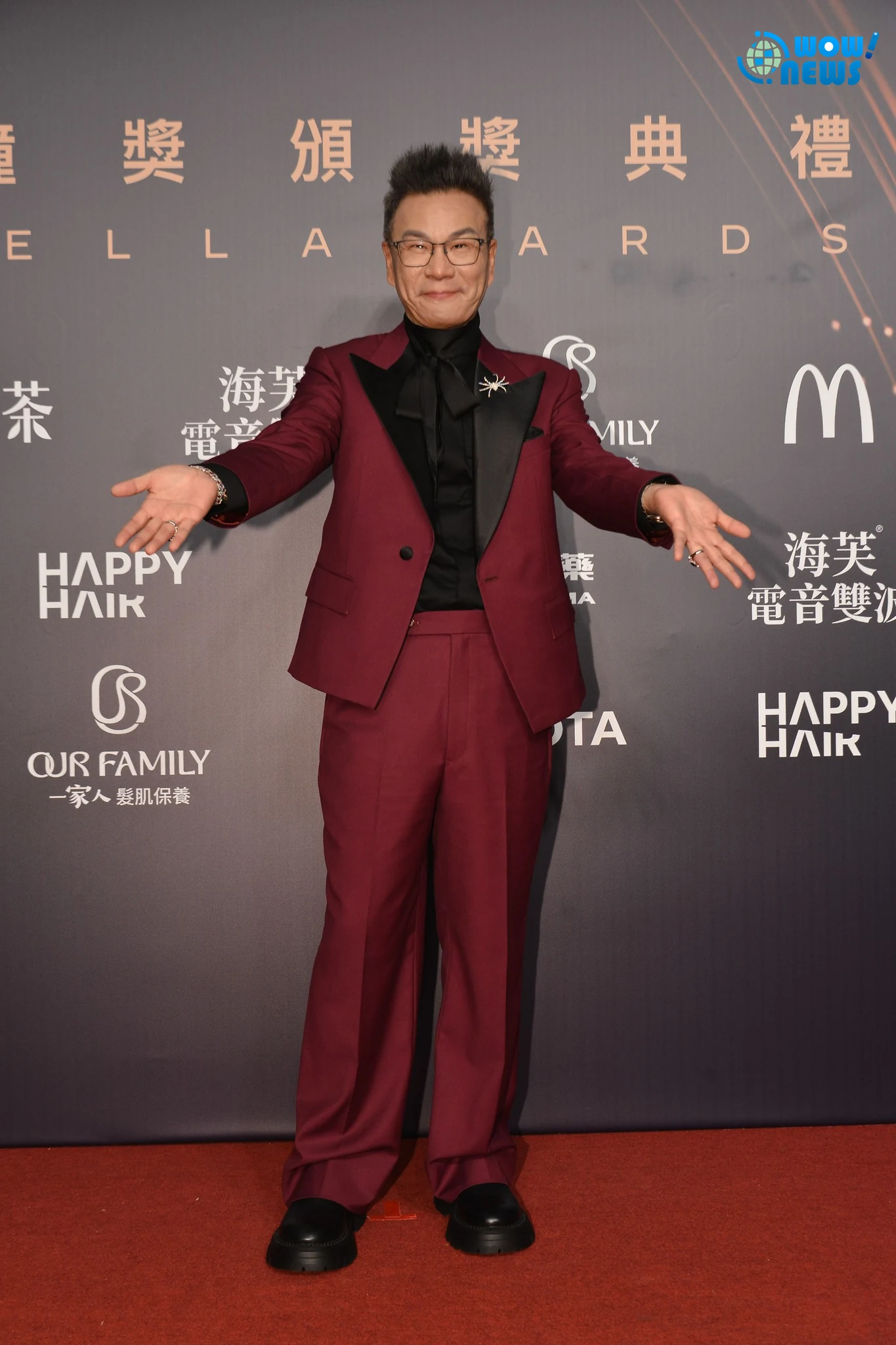 沈玉琳大病初癒首戰金鐘報平安！撞衫胡瓜開運紅西裝崩潰喊不妙 - 照片 4
