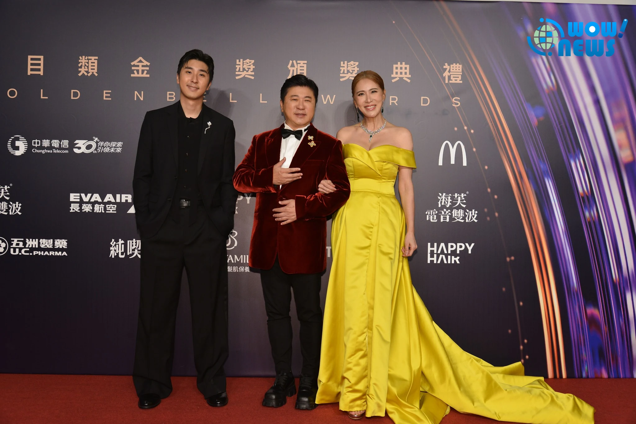 金鐘61/胡瓜攜小禎胡釋安登紅毯!小禎自嘲野生入圍者遭老爸神吐槽 - 照片 11