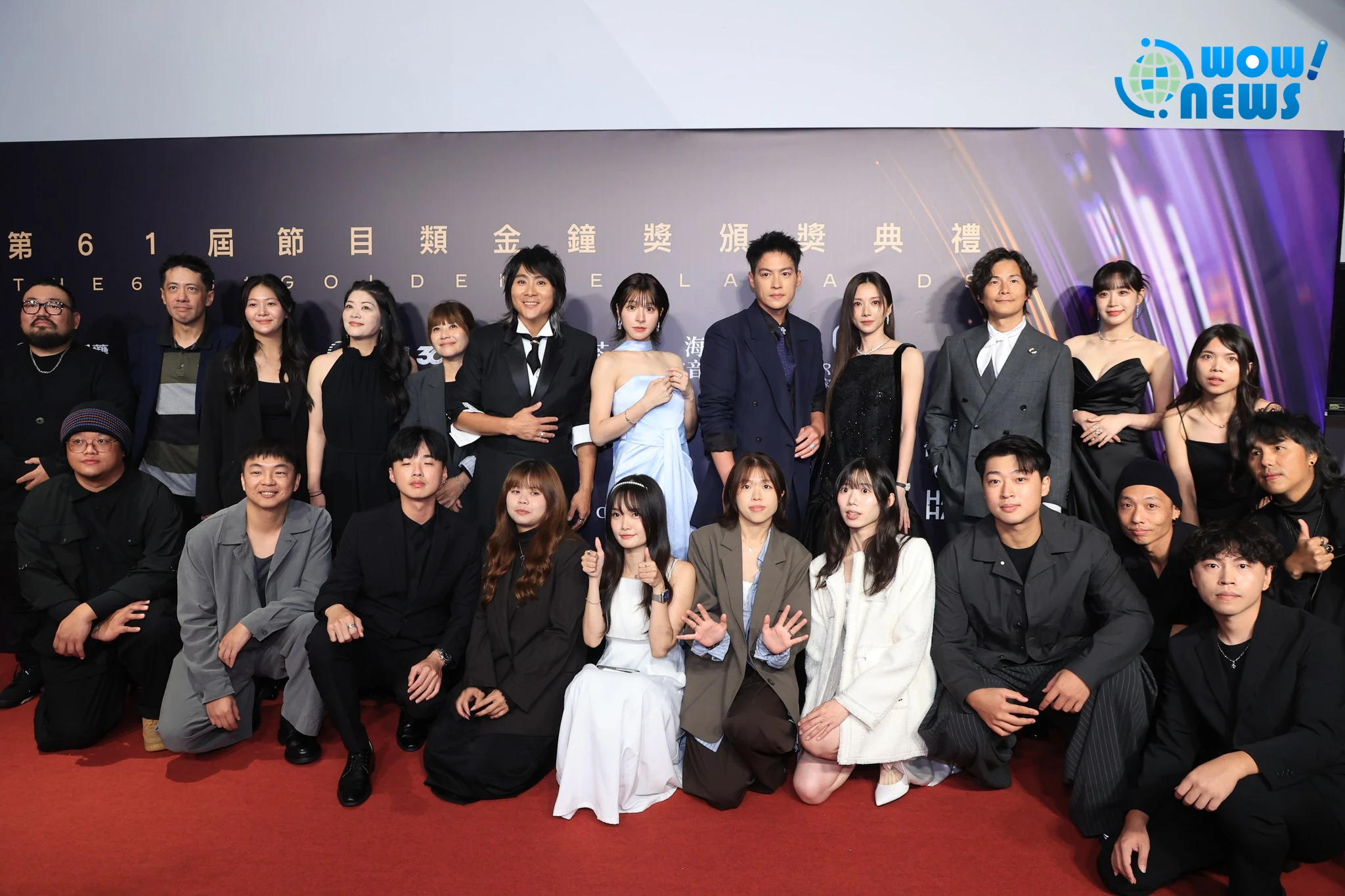 金鐘61／王仁甫偕《飢餓遊戲》走紅毯！感性把缺席隊友林莎當幸運物 - 照片 3
