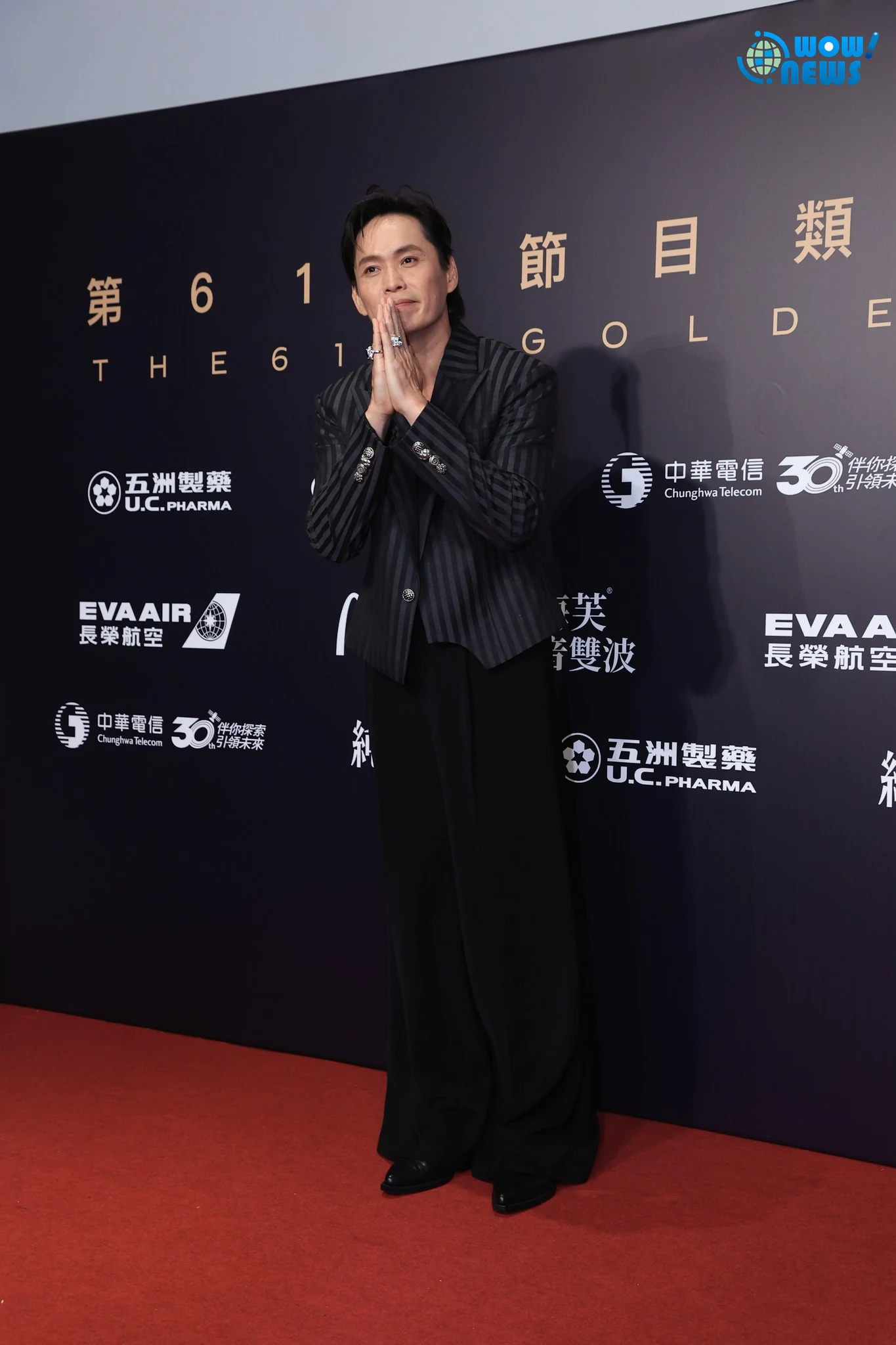 邰智源見羅時豐超狂胸肌秒認輸!《真料理兩鍋論》主持群合體走金鐘紅毯 - 照片 13