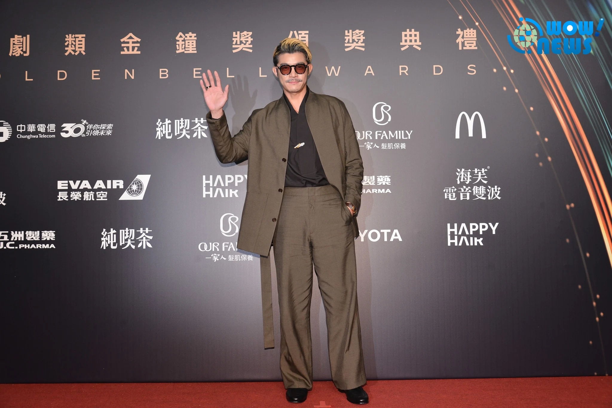 王柏傑穿皮衣秒變《乩身》三太子!金鐘61紅毯揭密高難度武打戲幕後 - 照片 3