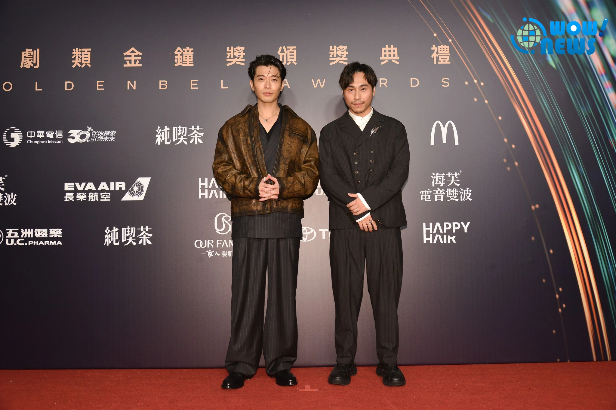 金鐘61／侯彥西首爭迷你視帝！偕楊迦恩登紅毯吐心聲：當演員很幸福 - 照片 2