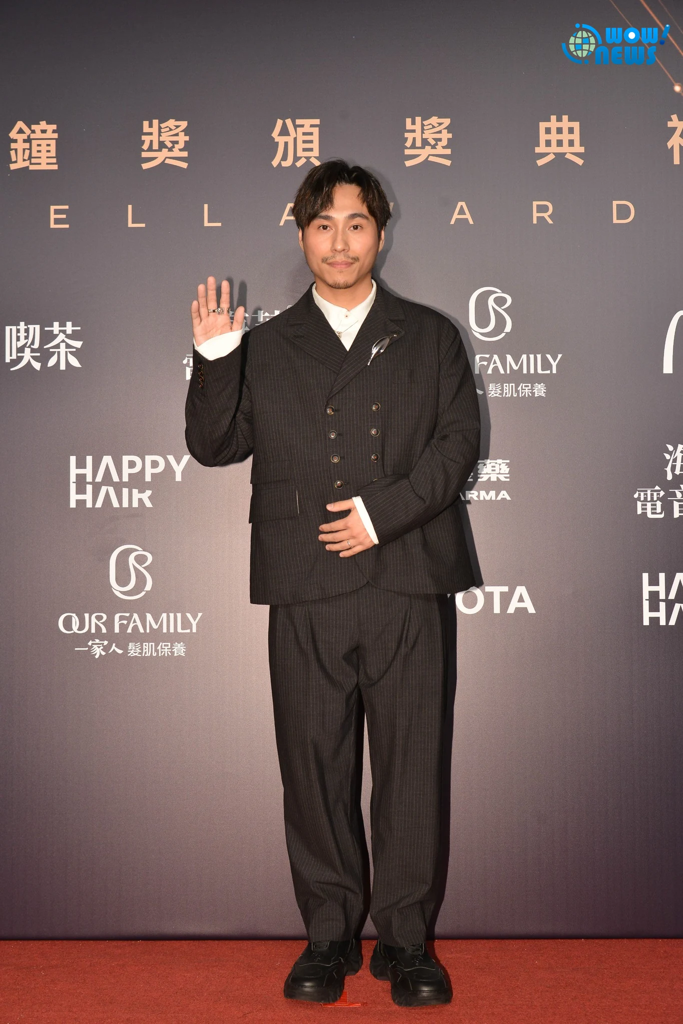 金鐘61／侯彥西首爭迷你視帝！偕楊迦恩登紅毯吐心聲：當演員很幸福 - 照片 6