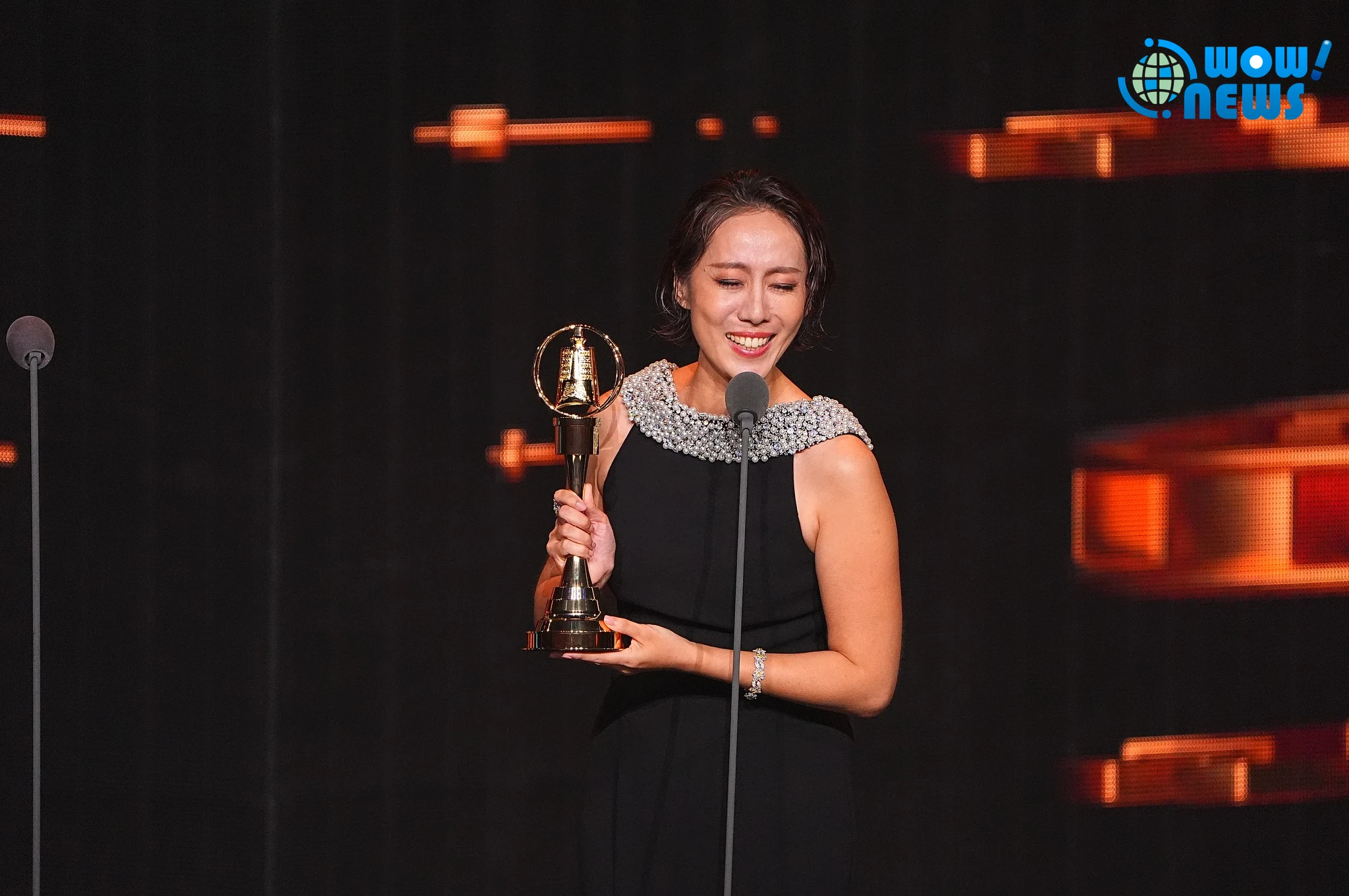 張詩盈憑《成功路上》奪金鐘迷你女配!台上淚謝天下母親:有喜劇真好