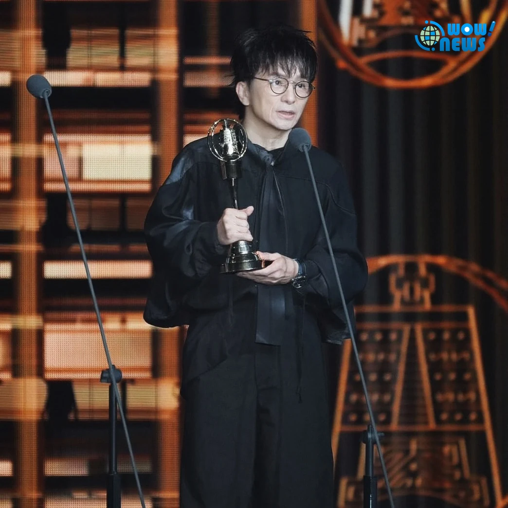 唐從聖奪金鐘迷你劇男配!《我的陽過阿公》敲鐘感性告白失智16年母親