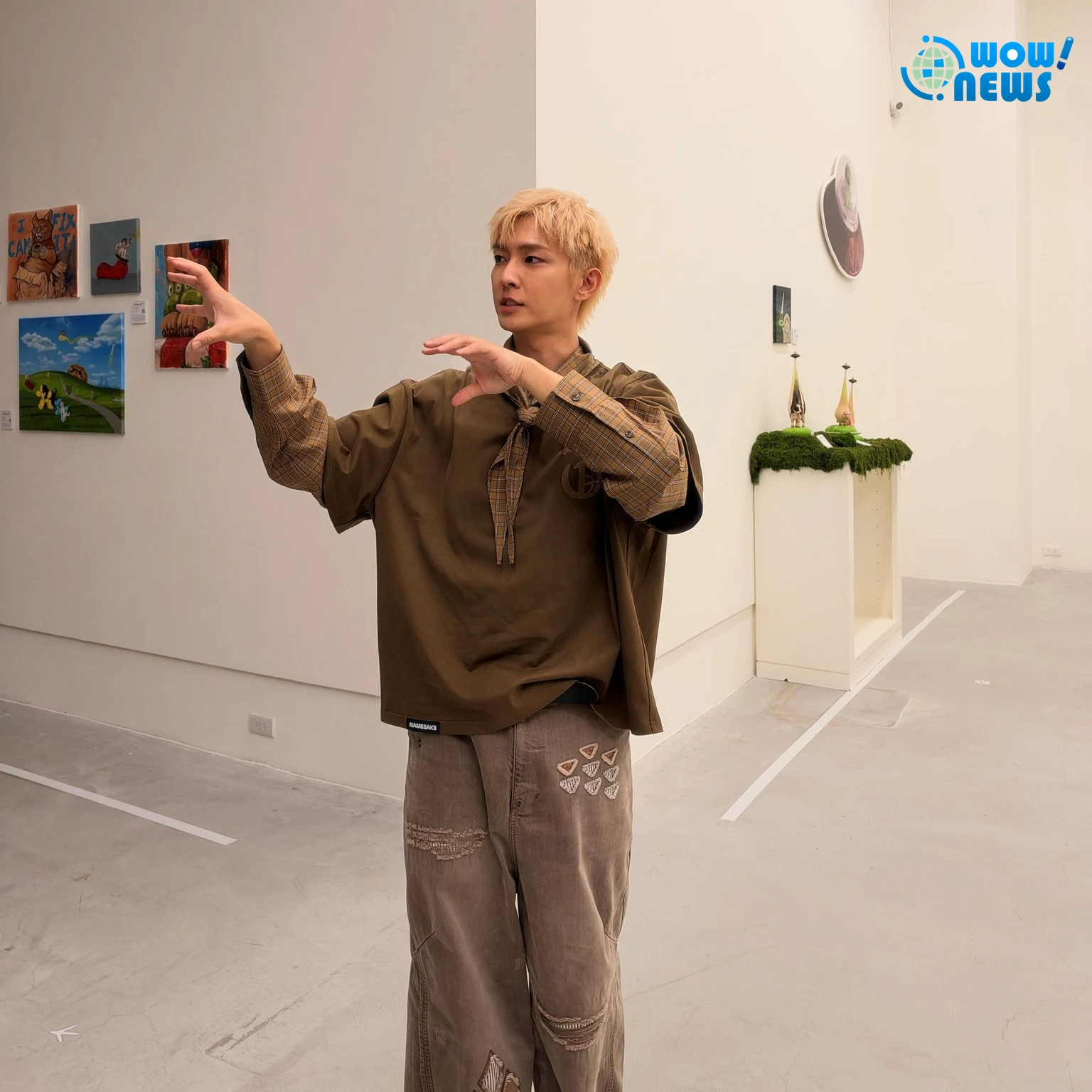 炎亞綸首度跨界受邀擔任特邀策展人 攜手韓國藝術家舉辦雙個展