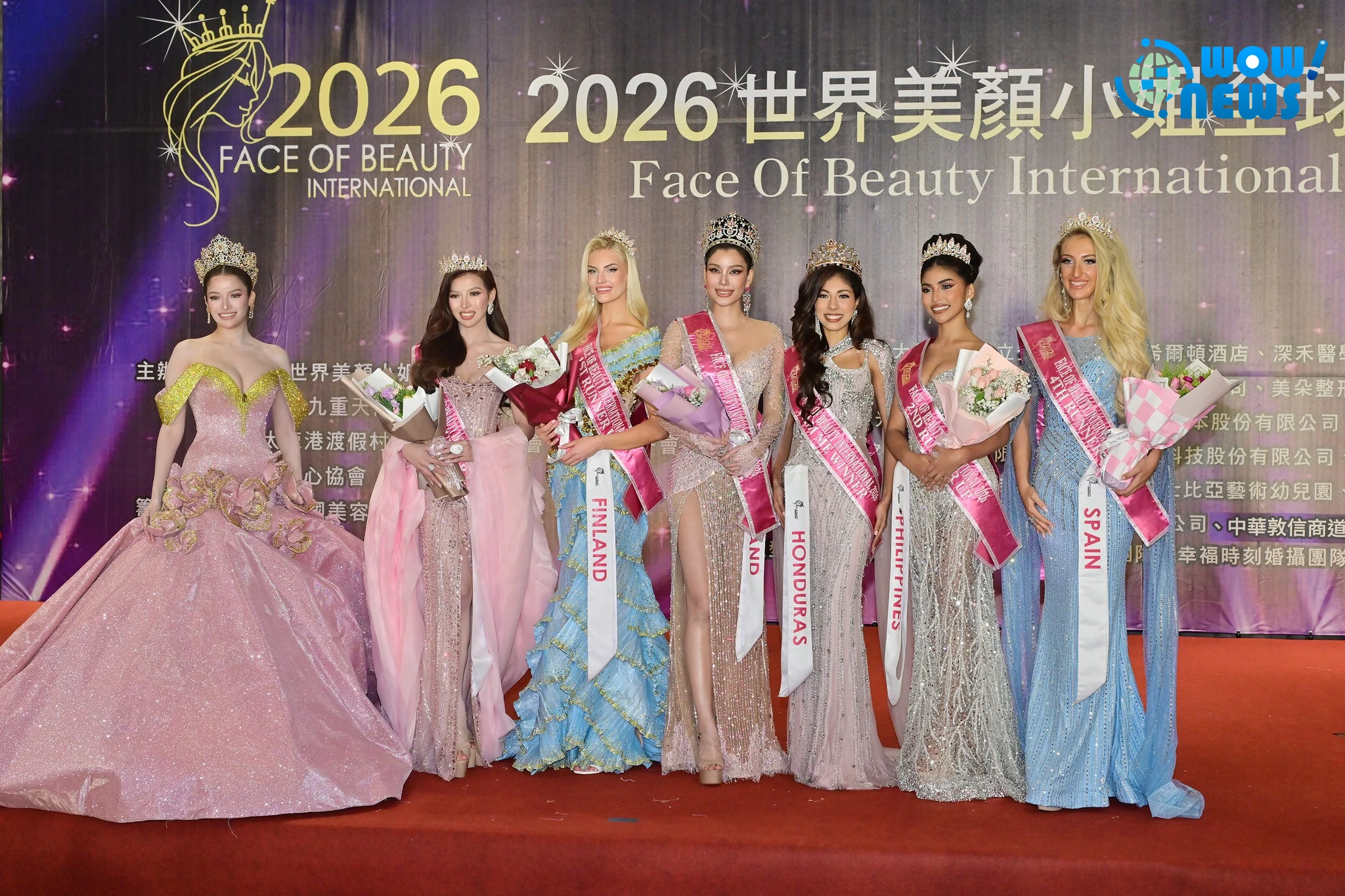 2026世界美顏小姐總決賽新北登場 泰國佳麗奪后冠台灣代表周皓月獲獎 - 照片 5