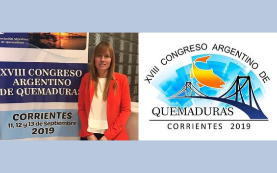 AAMHEI estuvo en el Congreso Argentino de Quemaduras