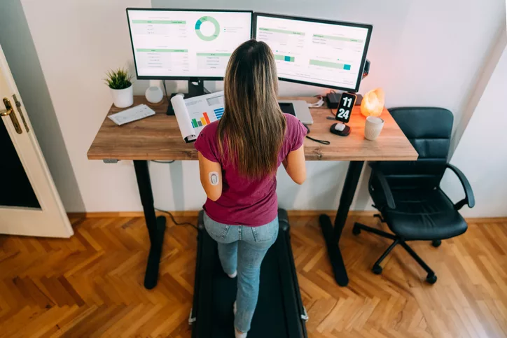 Get into Shape While Working with an Under Desk Treadmill