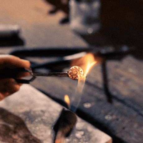 bijoux sur mesure artisanaux, étape de création : la réalisation