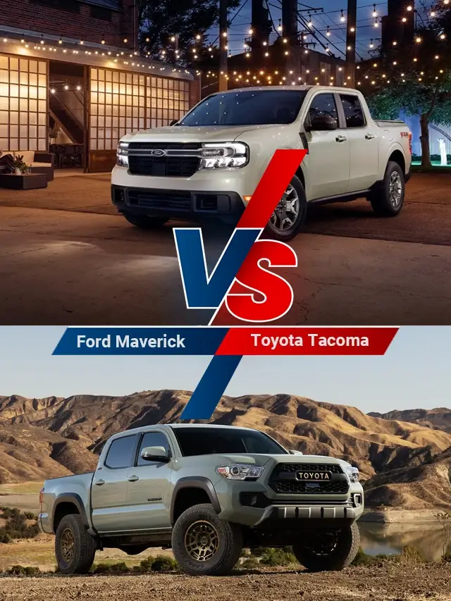 Discover the key differences between the Ford Maverick and Toyota Tacoma