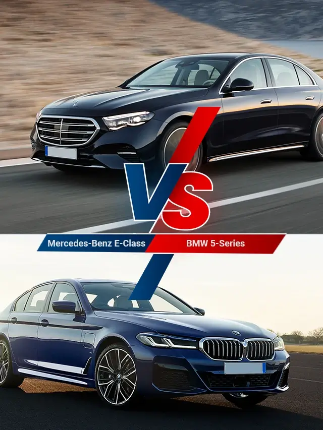 Comparing the 2023 Mercedes-Benz E-Class and BMW 5-Series