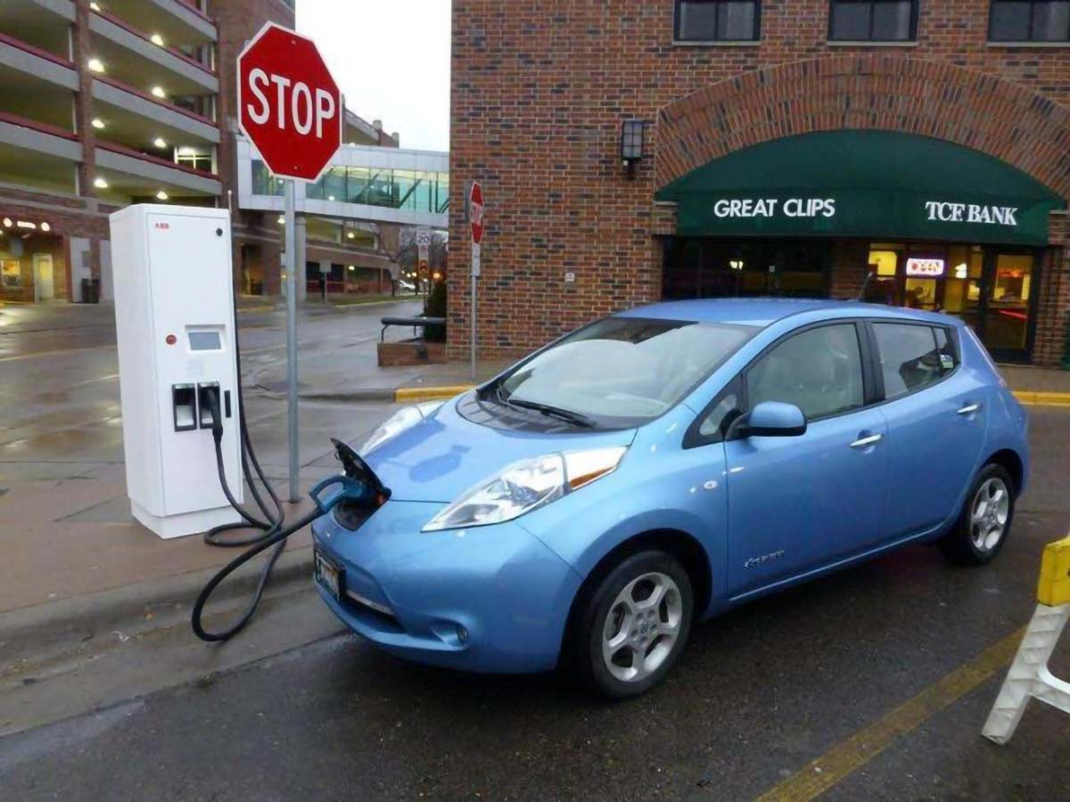 Electric car charging