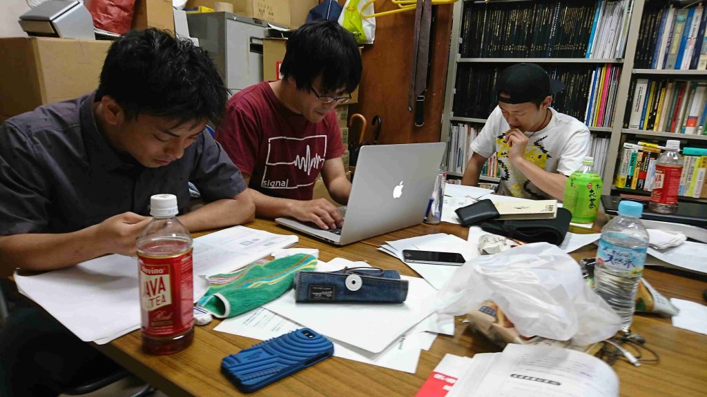 ICPC 国内予選の様子 一橋大学