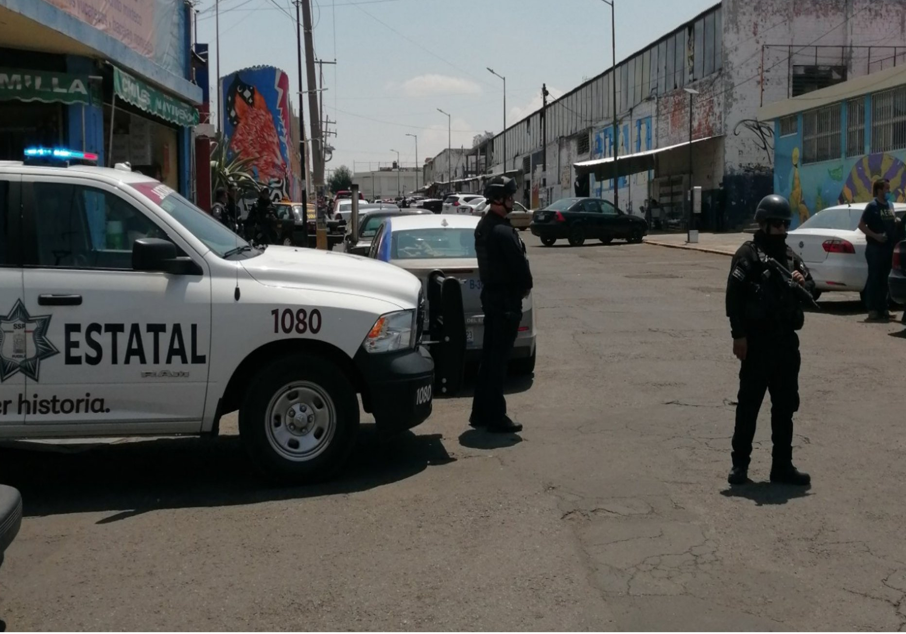 Un total de tres personas detenidas, saldo de operativo en el mercado Morelos y La Acocota