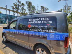 Volkswagen Financial Services pone a disposición dos vehículos para Cruz Roja Ciudad de Puebla durante la contingencia