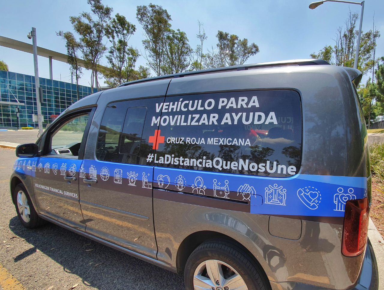 Volkswagen Financial Services pone a disposición dos vehículos para Cruz Roja Ciudad de Puebla durante la contingencia