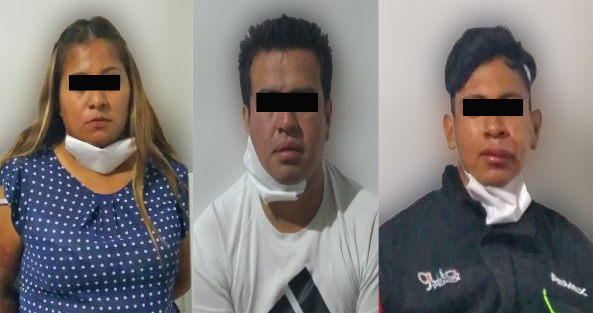 Detienen a cuatro probables asaltantes en la colonia El Carmen