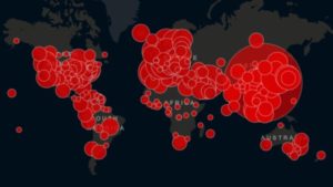 Muertes por coronavirus en el mundo se duplican en una semana, según datos de la OMS