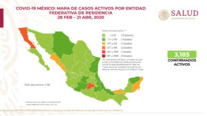 Aumentan a 857 las muertes por coronavirus en México; hay 9,501 casos confirmados