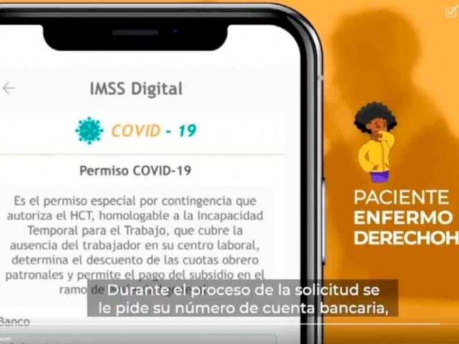 Lanza IMSS Cuestionario y Permiso COVID-19 en app para celulares y tabletas