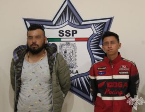 Capturan en el Centro Histórico de Puebla a narcomenudistas