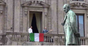 Italia canta el “Bella Ciao” en las ventanas por el aniversario de la Liberación