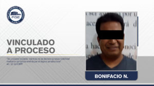 Prisión preventiva para Bonifacio N por el delito de violación