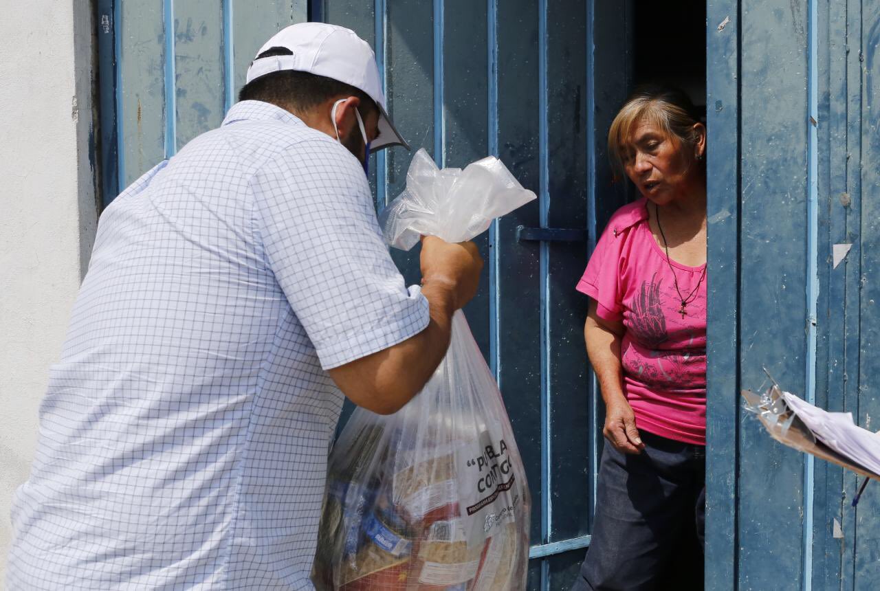 Van 50 mil paquetes alimentarios e higiénicos entregados por el gobierno estatal, ante el covid-19